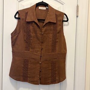 Coldwater Creek sleeveless top